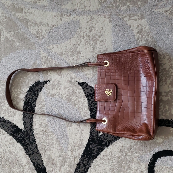 Andrea Carrano | Bags | Vintage Andrea Carrano Crocodile Leather 